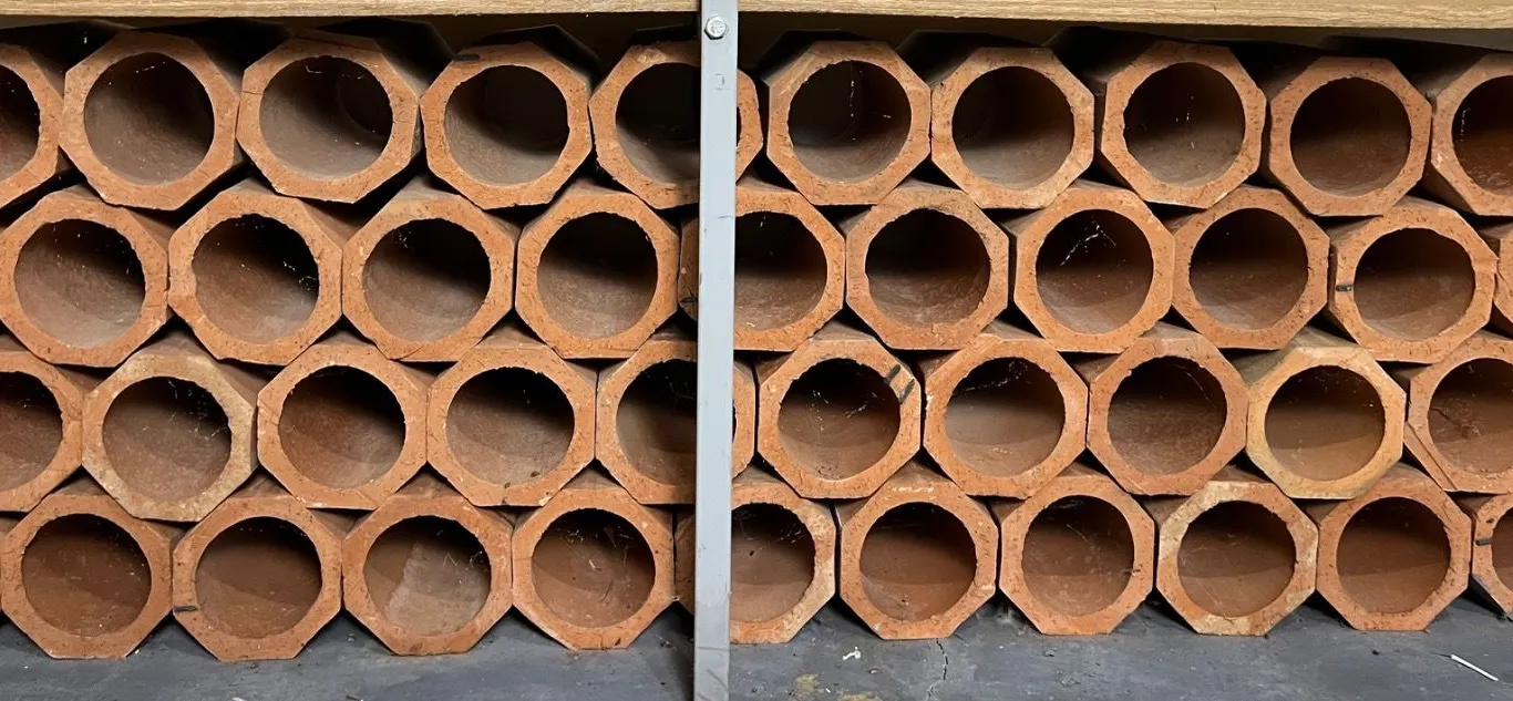 Terracotta Wine Bottle Storage
