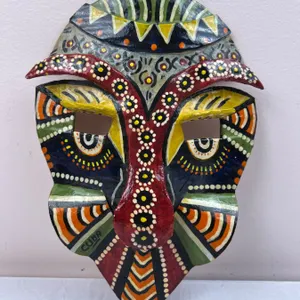 Cuban Paper Mache Mask