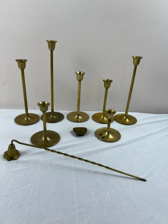 Brass Candleholders