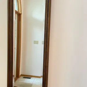 Wooden Hall Mirror