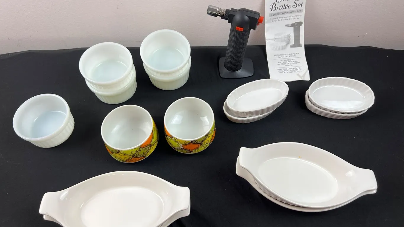 Creme Brûlée Set & Ramekins