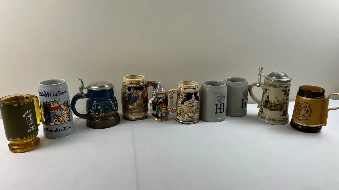 Collection of Beer Steins
