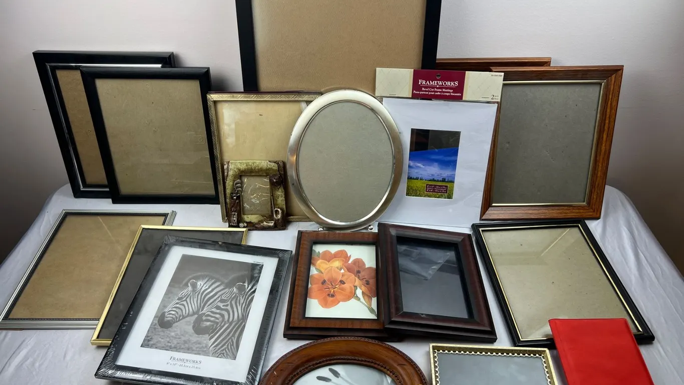 Assortment of Photo Frames