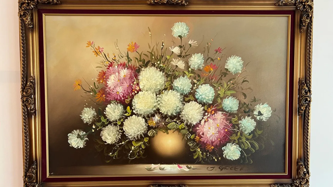 Floral Painting by J. Greer