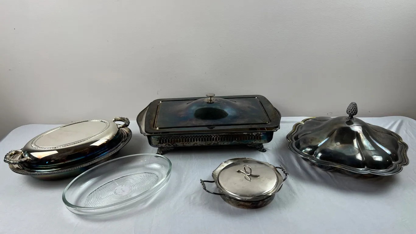 Metallic Servingware