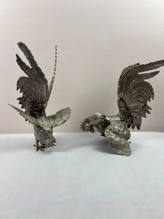 Decorative Metal Roosters
