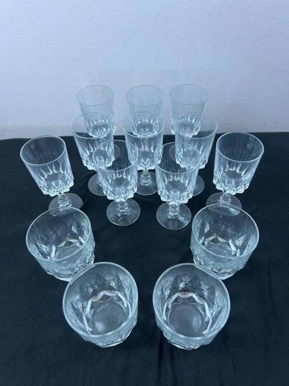 Assortment of Crystal & Glassware