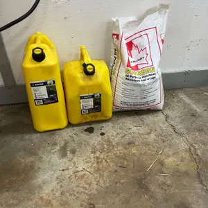 Diesel Jerry Cans and Spill Absorbent