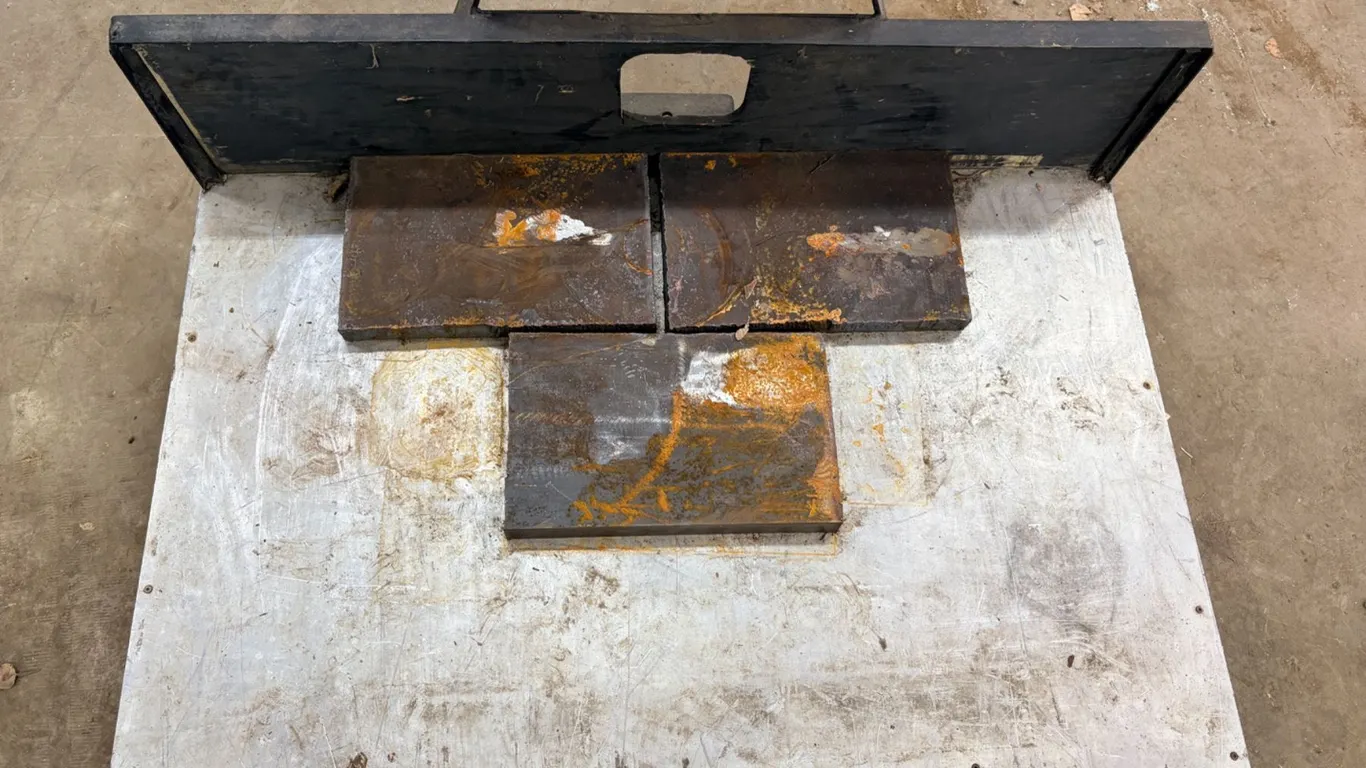 3 point hitch - Mounting Plate