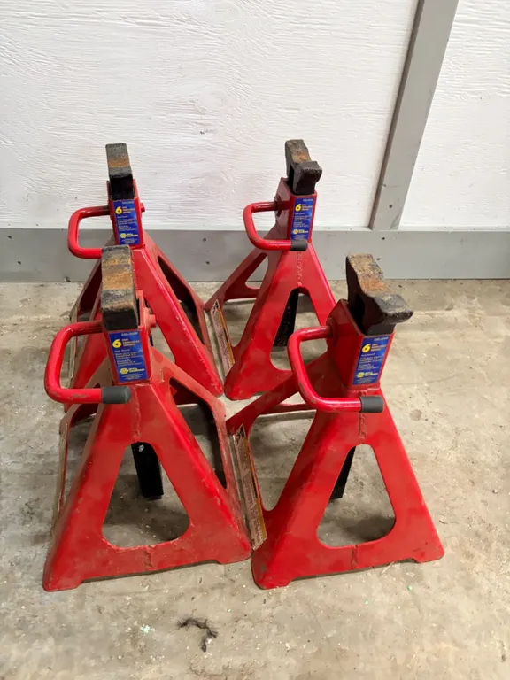 4 Napa 6 Ton Jack Stands