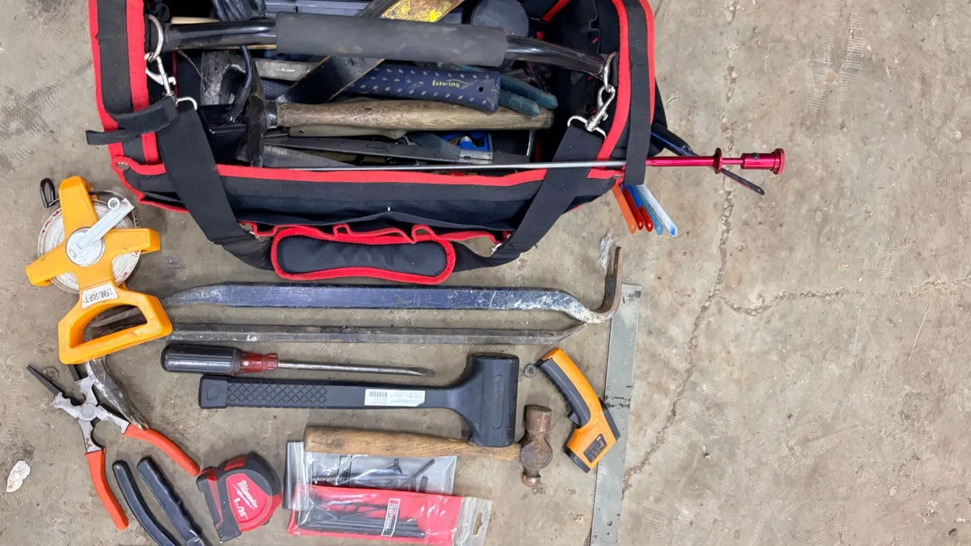 ROK Tool Bag with contents