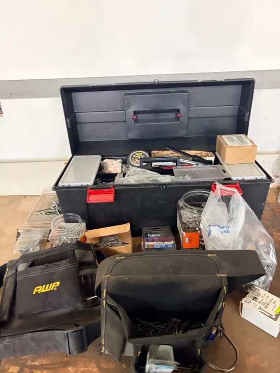 Home Hardware with tool box