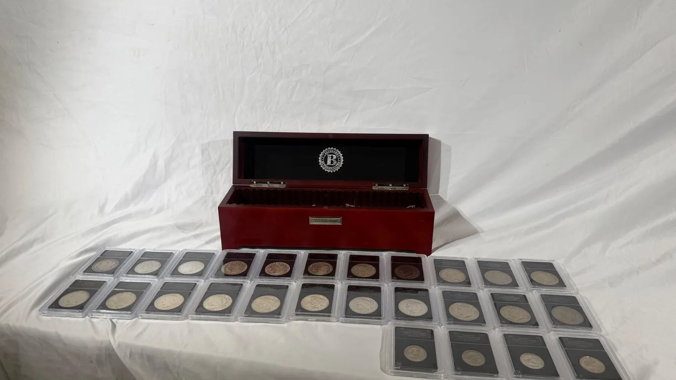 BARDFORD 20TH CENTURY SILVER DOLLAR COLLECTION