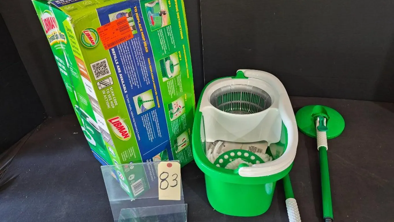 Tornado Spin Mop with Bucket Cleaning System