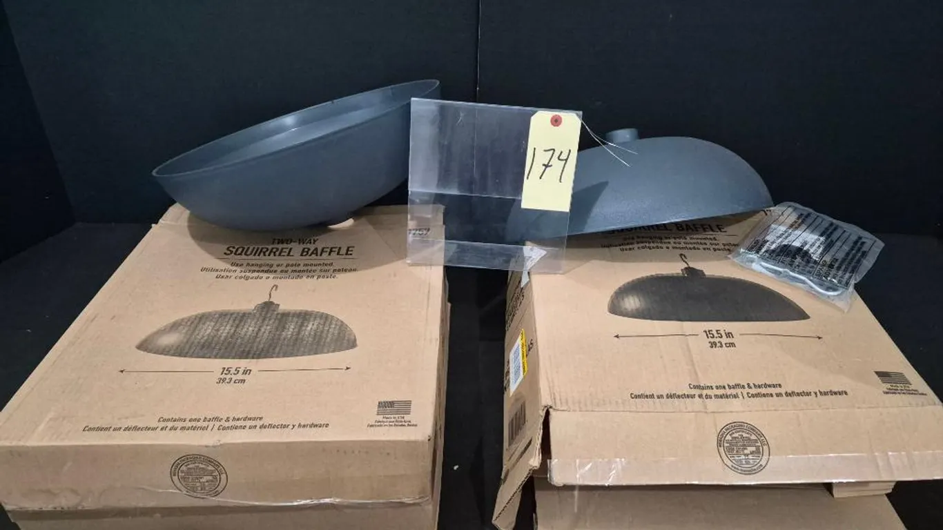 Set of 2, 2-Way Squirrel Baffle