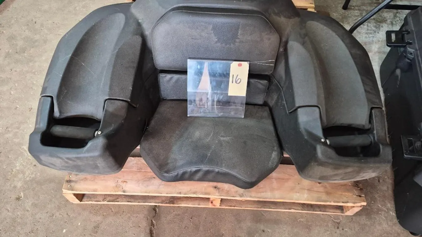 ATV Passenger Backrest w/ Storage