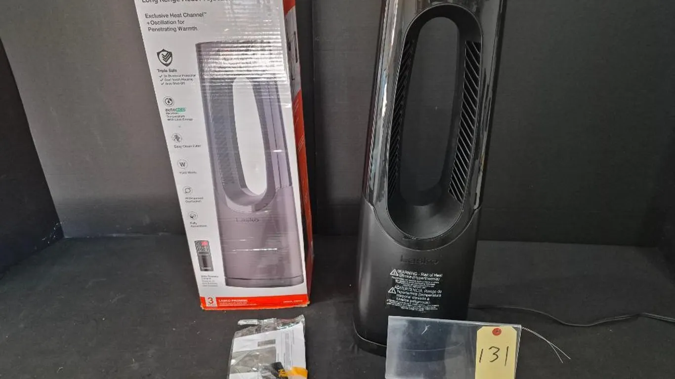 Bladeless 1500 Watt Tower Heater