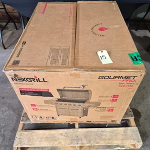New Nexgrill Gourmet Pro 6-Burner Stainless Steel Propane Gas Grill