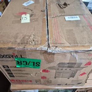 Brand New Nexgrill 4 Burner Stainless Steel Propane Gas Grill with Side Burner