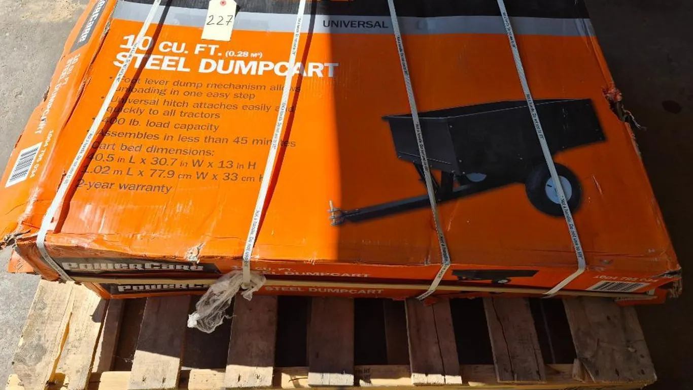 Lawn Mower Dump Cart