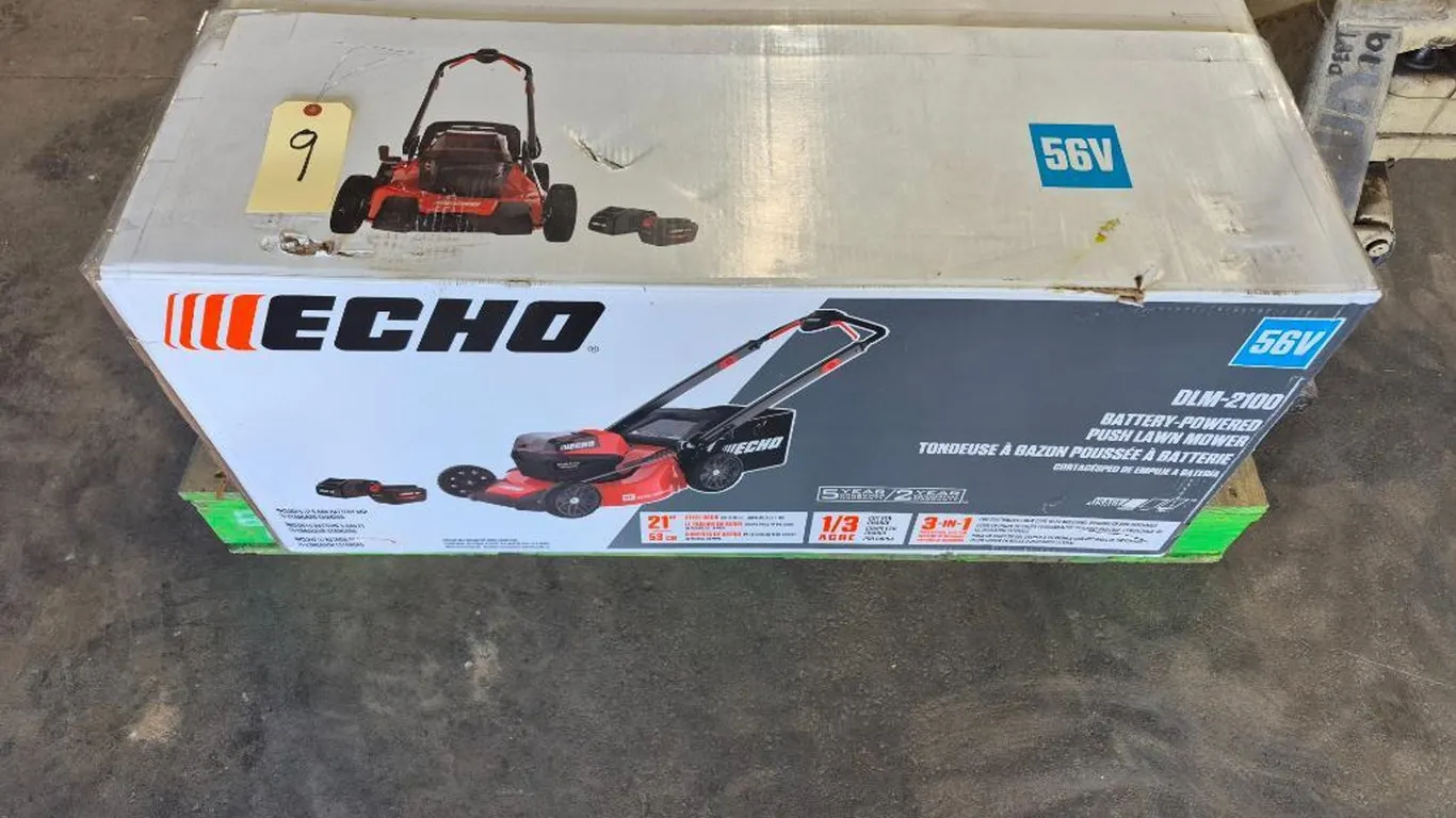 Brand New Echo 21 in. 56-Volt Cordless Battery Walk Behind Push Lawn Mower