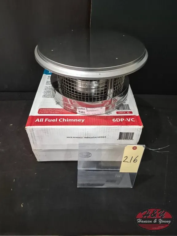 6in. Diameter Chimney Cap