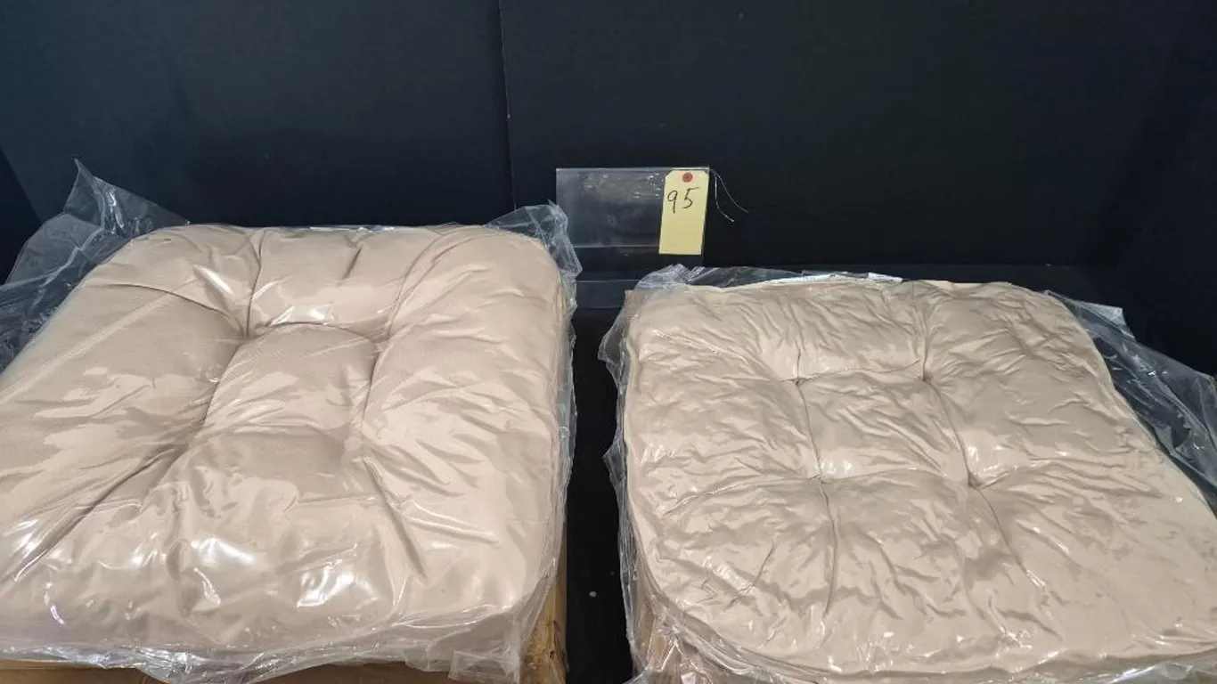 4 Brand New Khaki Cushions