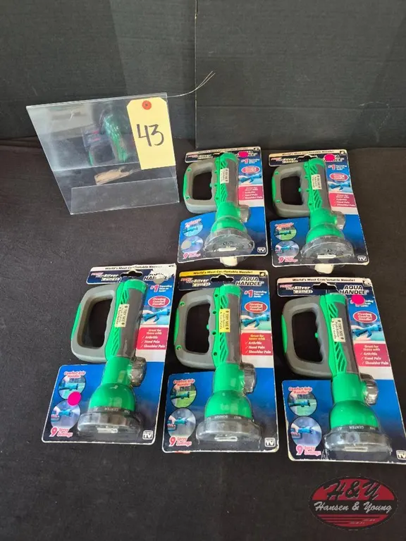 (5) New Aqua Handles