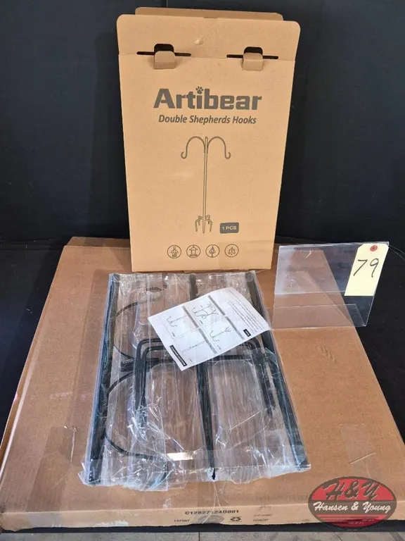 Double Shepherd Hooks Heavy Duty Garden Pole