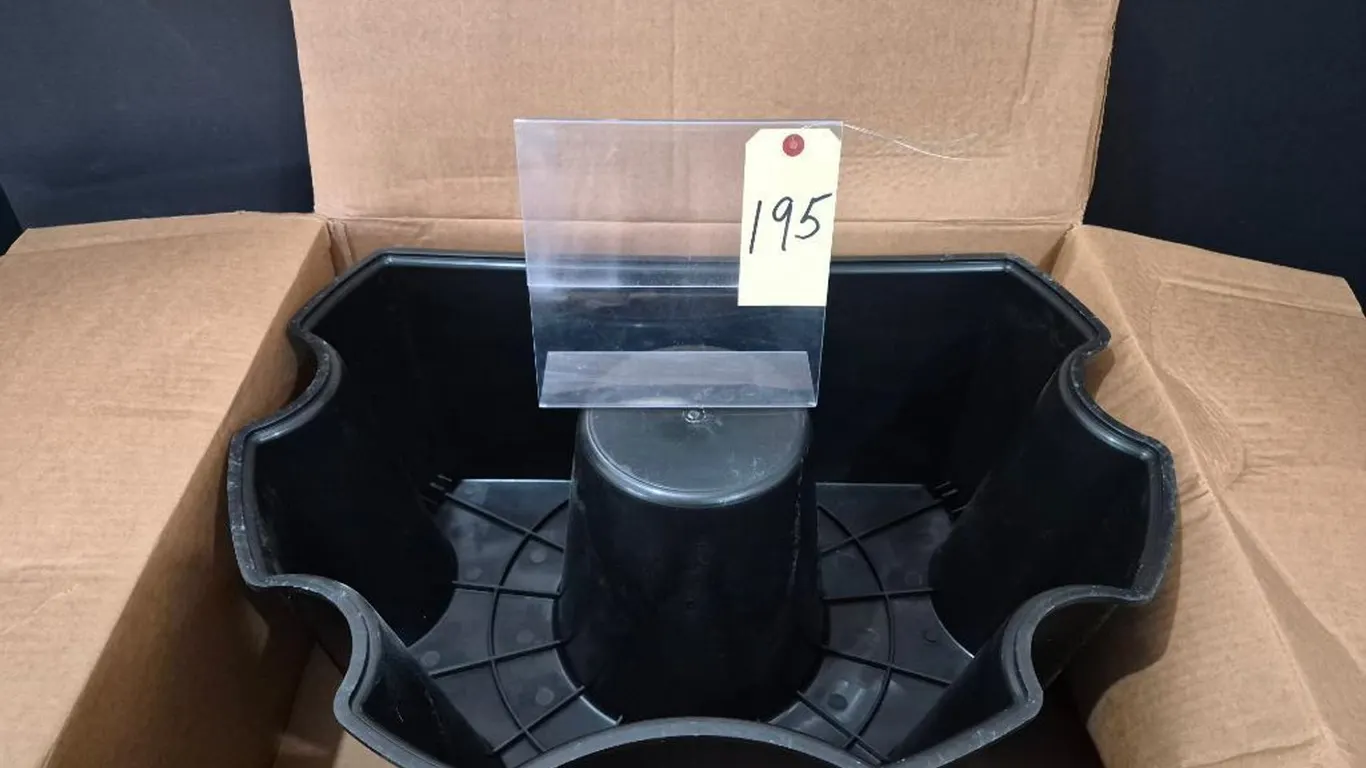 50 Gal. Rain Collection Accessory Barrel Black Stand