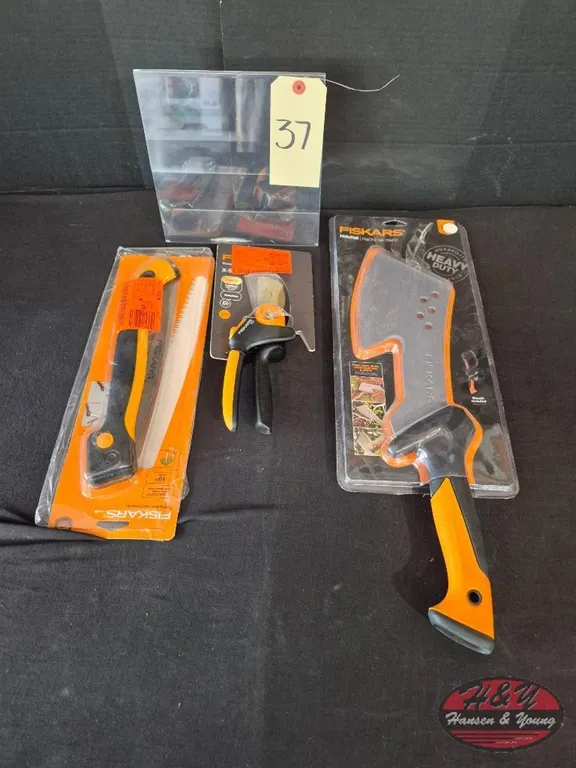 (3) New Fiskars Tools