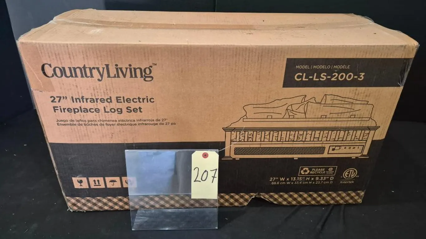 Electric Fireplace Log Set