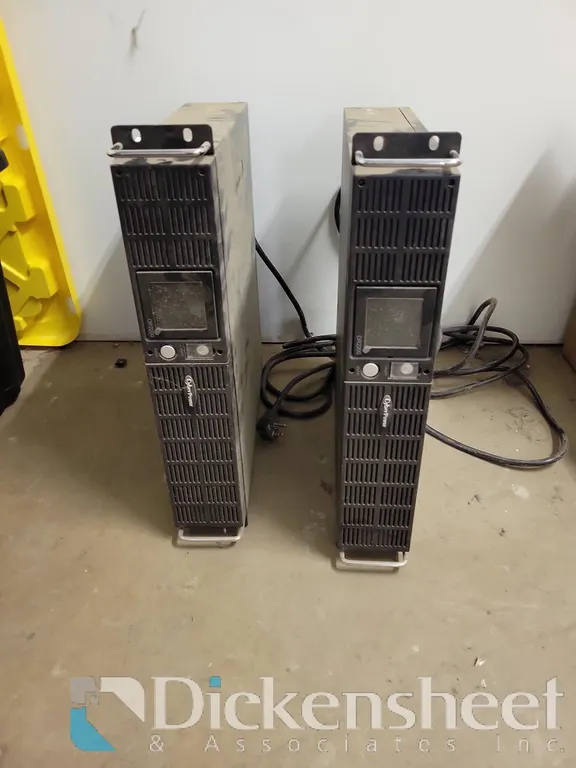 (2) CYBER POWER AUXILIARY SUPPLY TOWERS