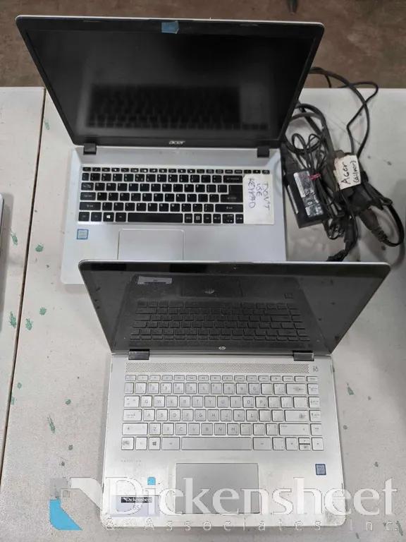 (1) HP PAVILION & (1) ACER ASPIRE LAPTOP