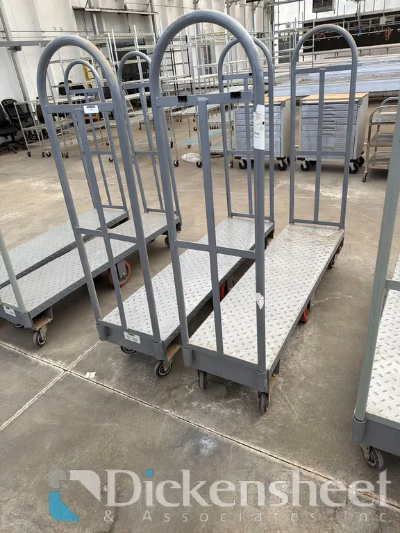 (2) HANDY EQUIP / PLATFORM CARTS