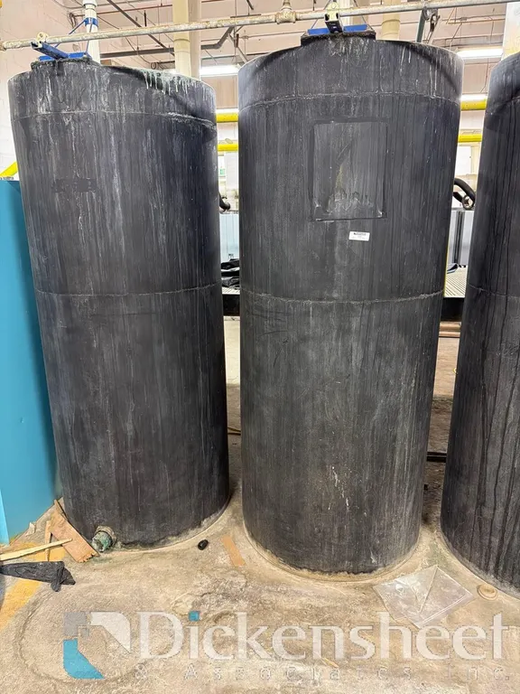 (2) MOLDED PLASTIC TANKS
