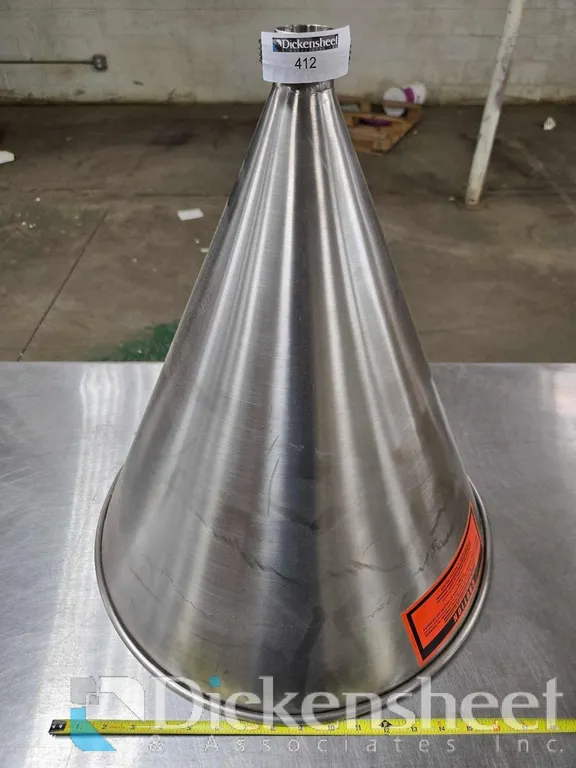 STAINLESS STEEL CONE HOPPER