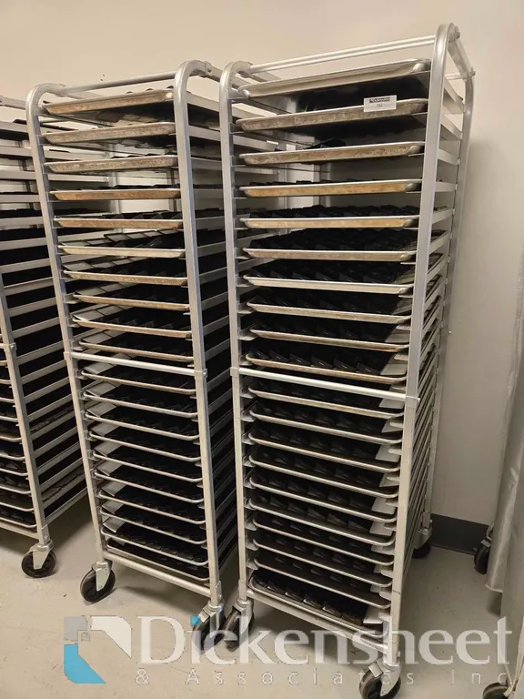 (2) SHEET-PAN RACKS