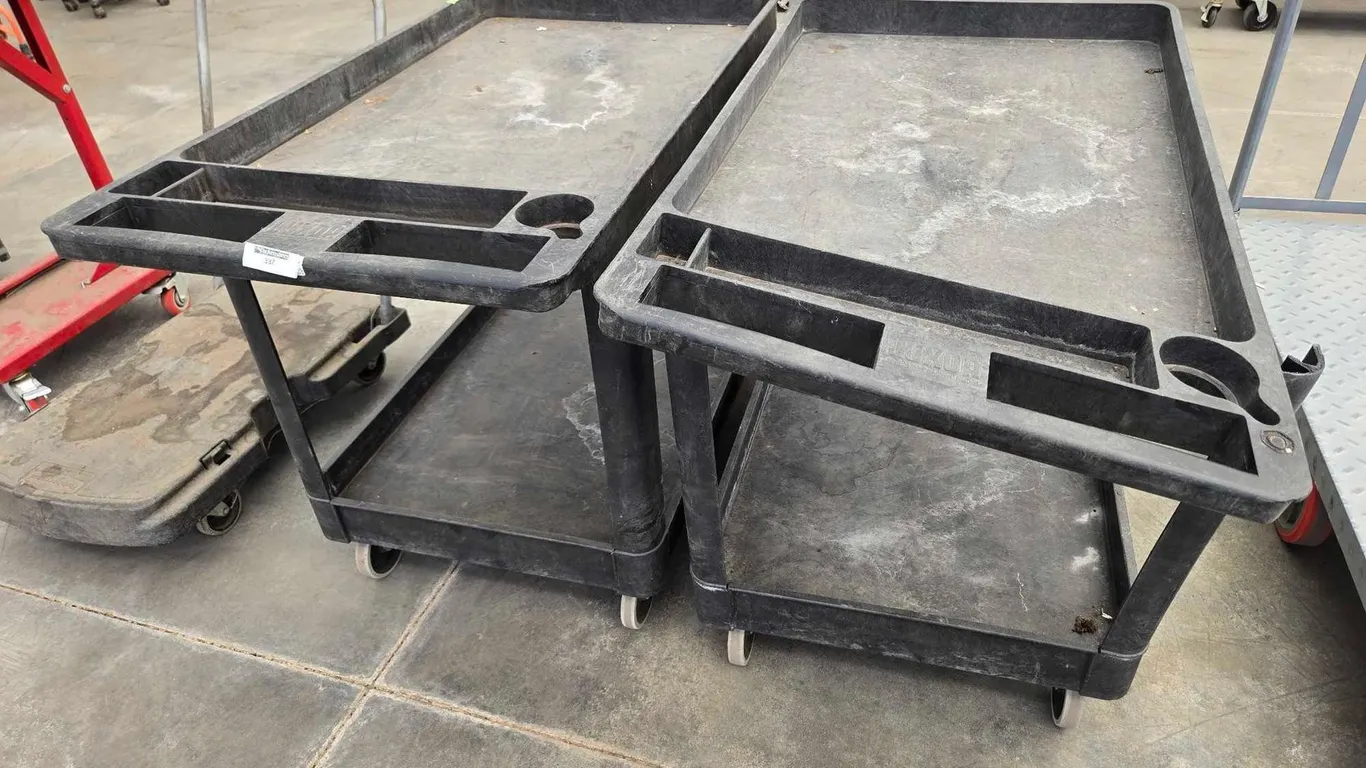 LUXOR UTILITY CARTS, QTY (2)