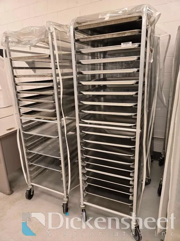 (2) SHEET-PAN RACKS