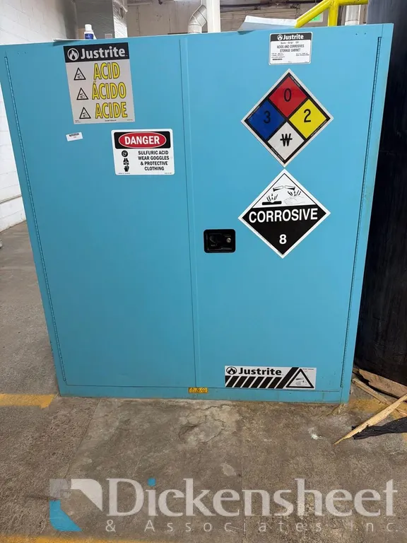 JUSTRITE FLAMMABLE STORAGE CABINET