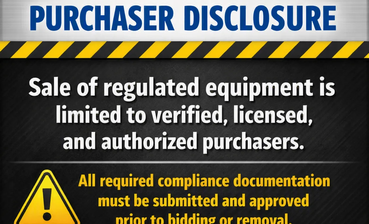 LOTS OUTLINING RESTRICTED PURCHASERS