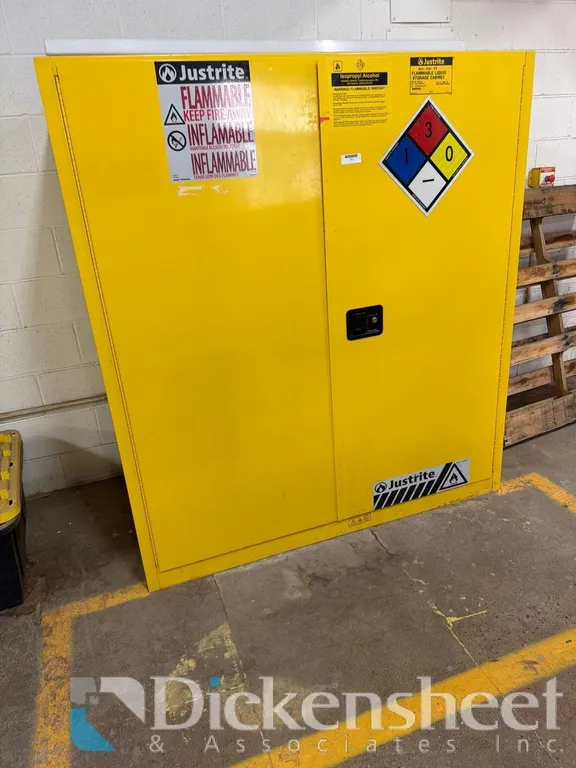 JUSTRITE FLAMMABLE STORAGE CABINET