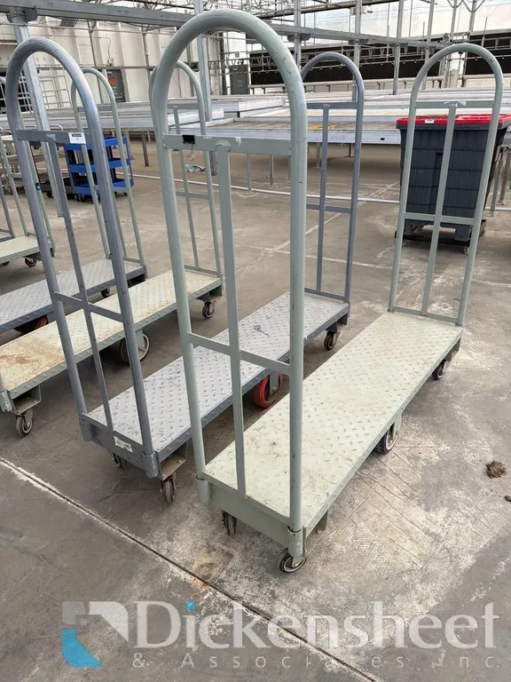 (2) HANDY EQUIP / PLATFORM CARTS