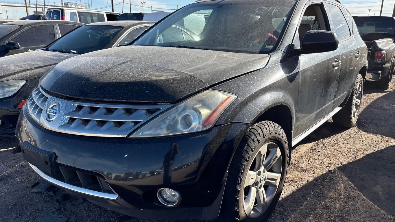 2007 NISS MURANO UP JN8AZ08W27W642606
