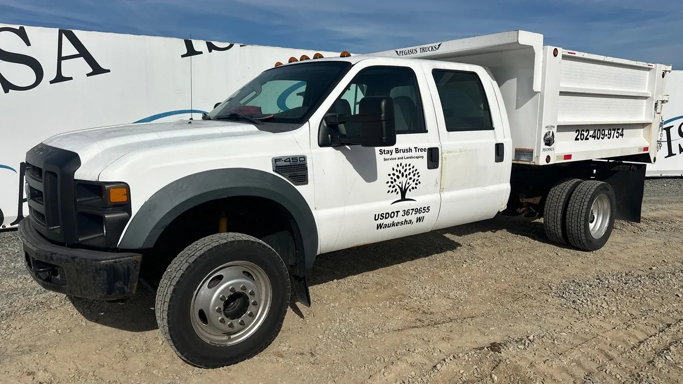 2009 Ford F-450 Single Axle Dump Truck