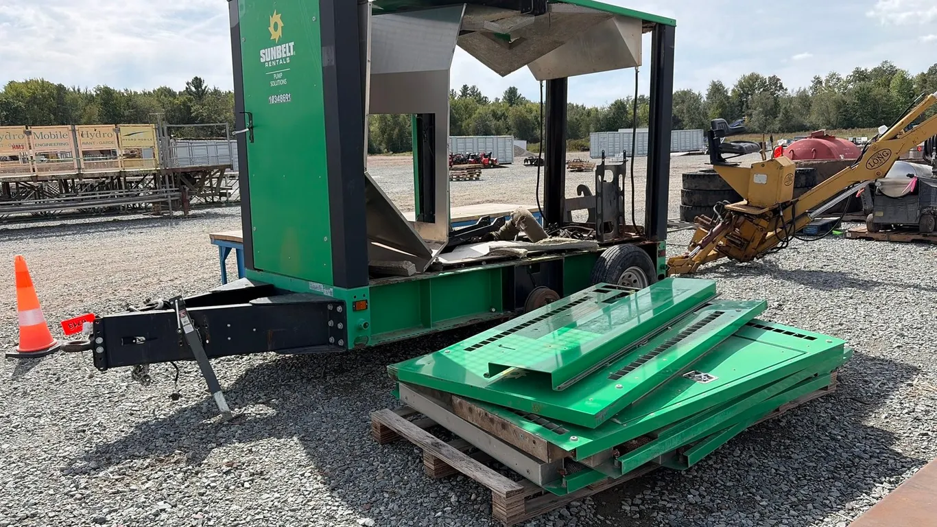 Sunbelt Rentals Trailer For Parts