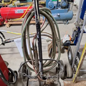 Welding Cart with Hose, 20"x13"x35.5"
