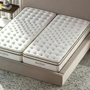 Saatva Classic 11.5in Luxury Firm Hybrid SPLIT King Mattress Online Retail: $3118