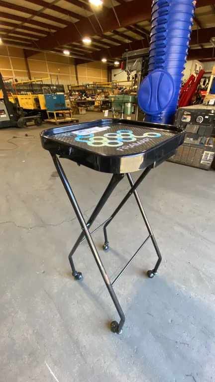 FRAMAR FOLDING MOBILE COMMERCIAL ESTHETICIANS EQUIPMENT STAND